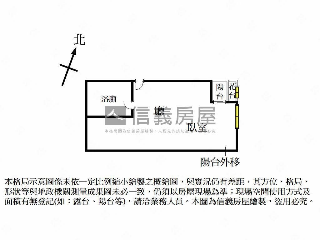 興大特區一房一廳房屋室內格局與周邊環境