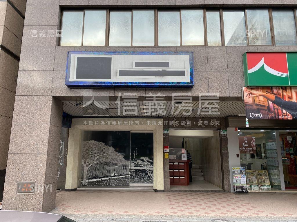 民權東路正大馬路金店面房屋室內格局與周邊環境