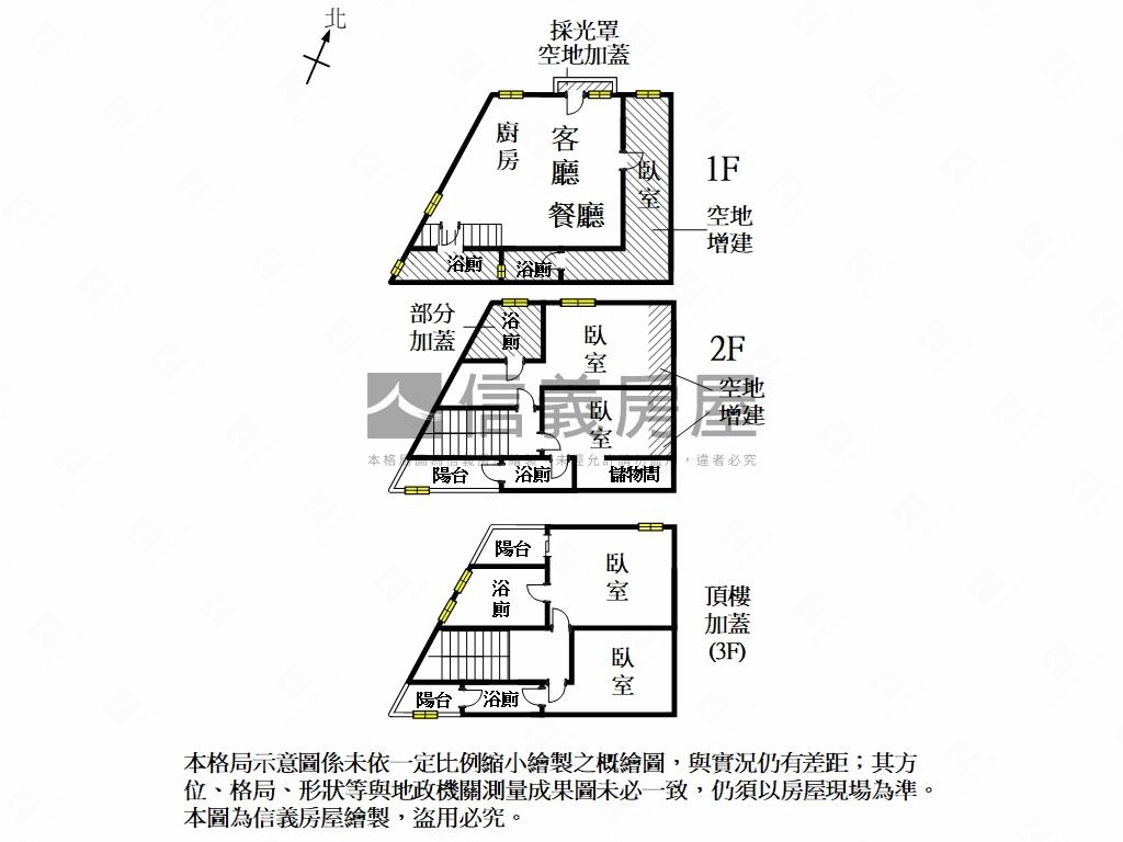 近成大愛貓風透天房屋室內格局與周邊環境