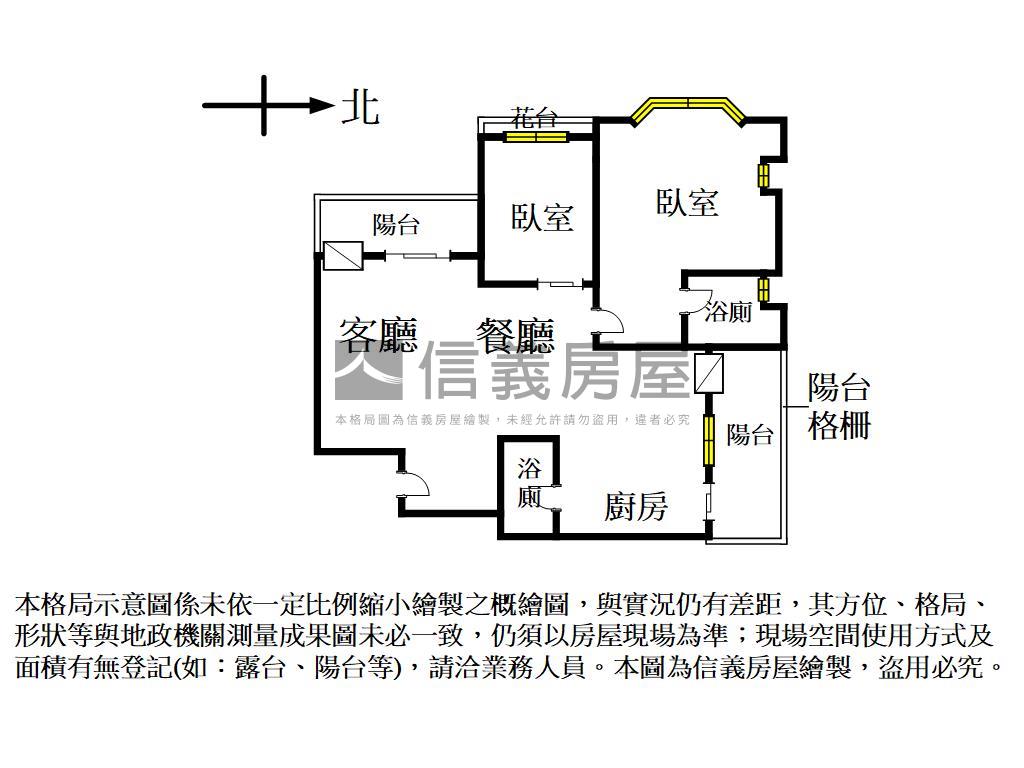 三采市政雙星｜現隔２房房屋室內格局與周邊環境