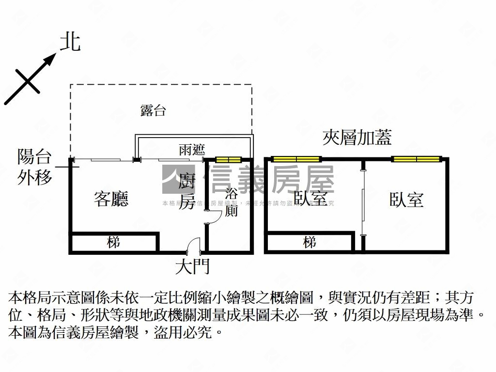 潤達ｉ２樓中樓露臺戶房屋室內格局與周邊環境