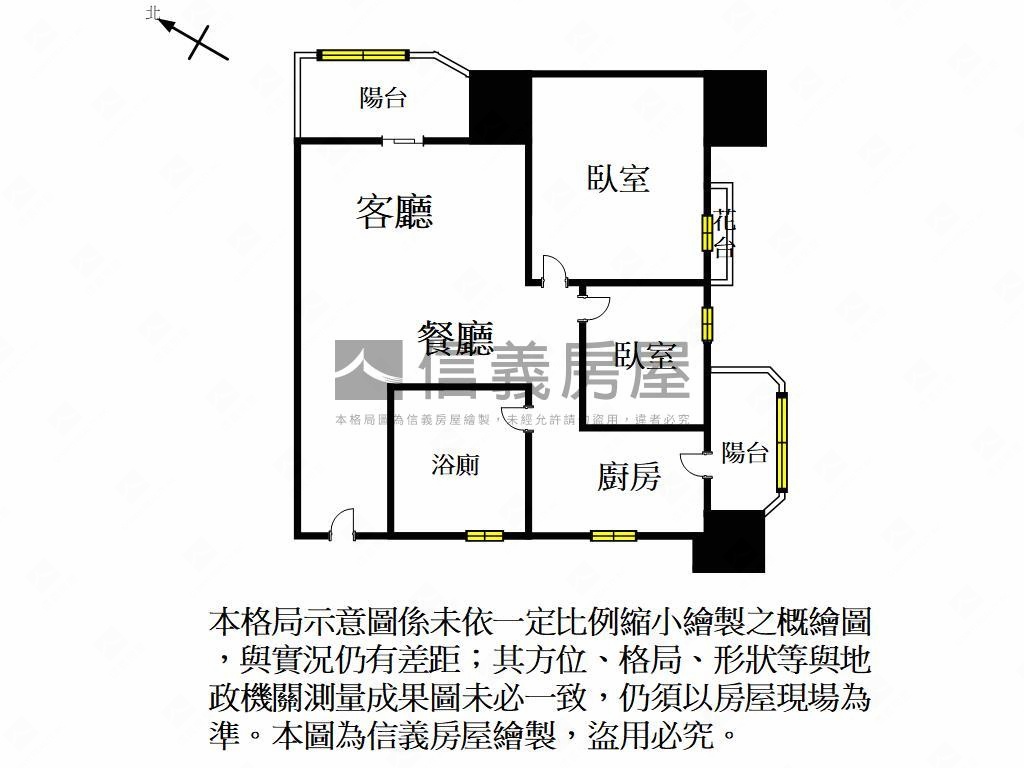 愷悅優質兩房車位房屋室內格局與周邊環境
