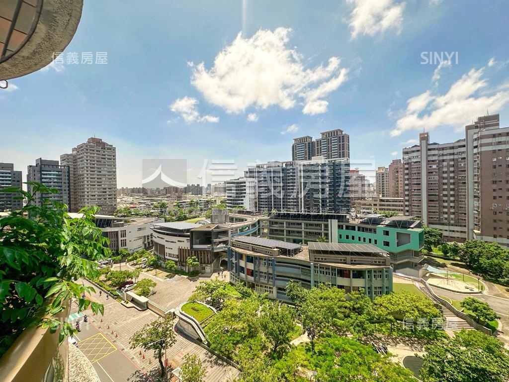 河堤校園景觀大三房房屋室內格局與周邊環境
