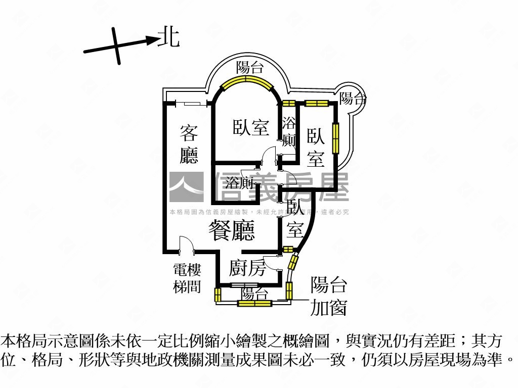 天母石牌行義路三房車位房屋室內格局與周邊環境