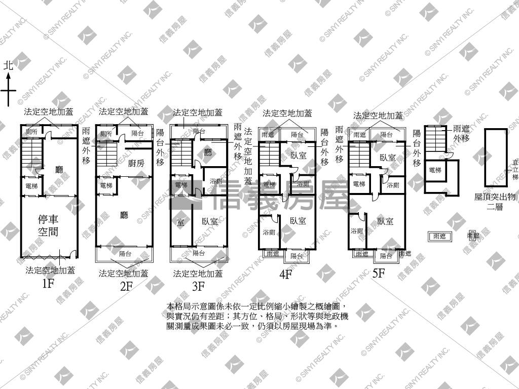 ⍟帝王座向衛武營電梯車墅房屋室內格局與周邊環境