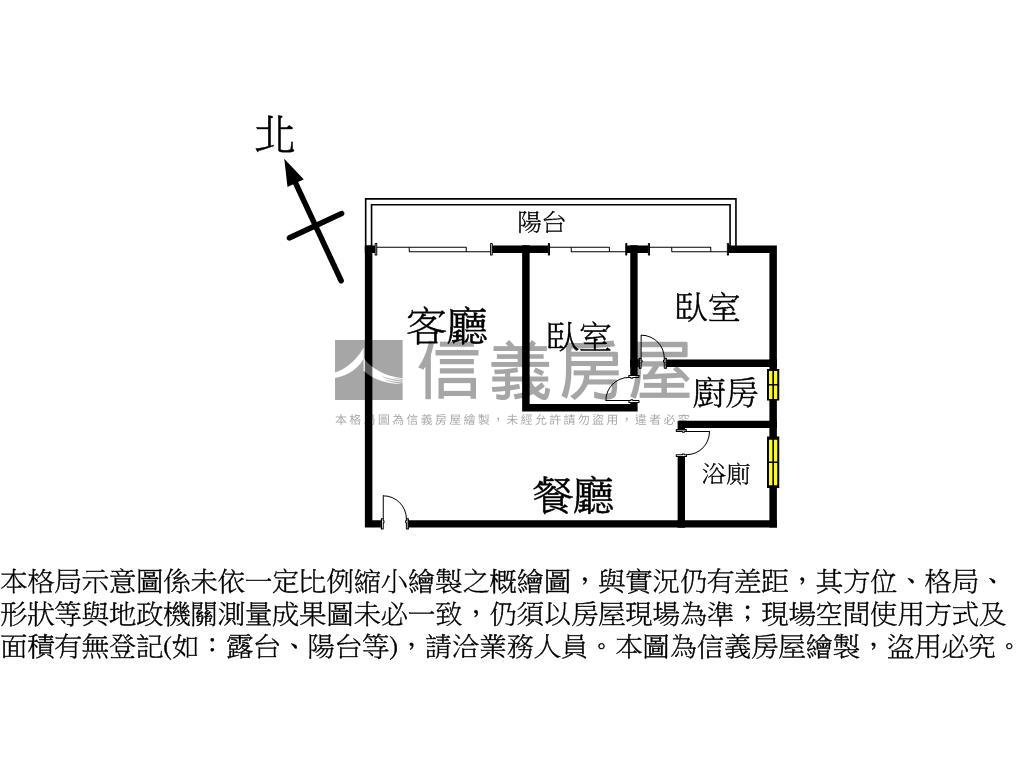 新北投溫泉電梯２房房屋室內格局與周邊環境