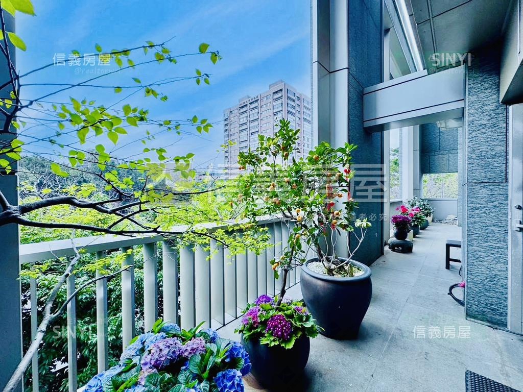 仰哲面公園景觀露臺戶房屋室內格局與周邊環境