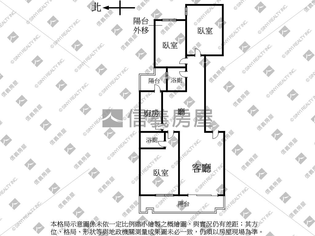 中山庭樓稀有釋出房屋室內格局與周邊環境