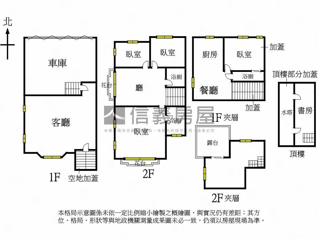 降價！近捷運由鉅花園別墅房屋室內格局與周邊環境