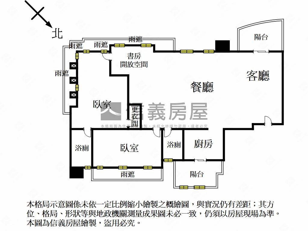 圓舞曲一層一戶採光美宅房屋室內格局與周邊環境