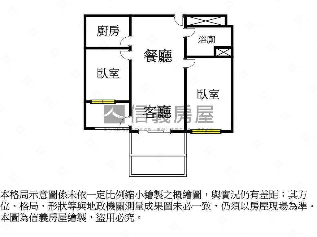 達麗雙子星Ｂ２棟７樓房屋室內格局與周邊環境