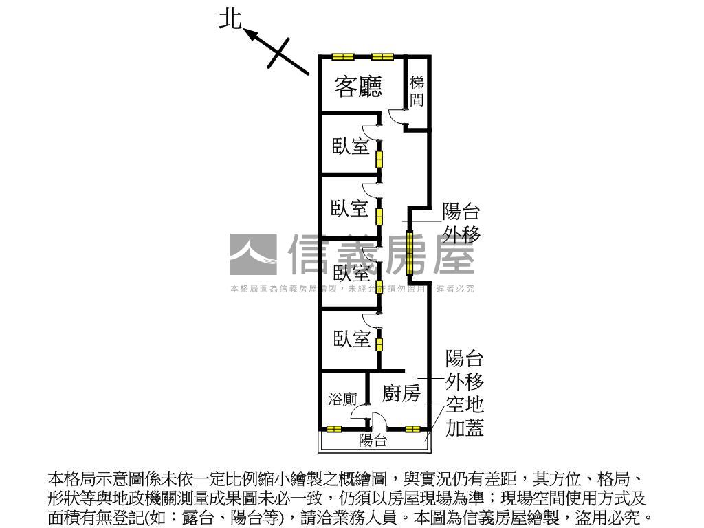 江子翠捷運免爬高大空間房屋室內格局與周邊環境