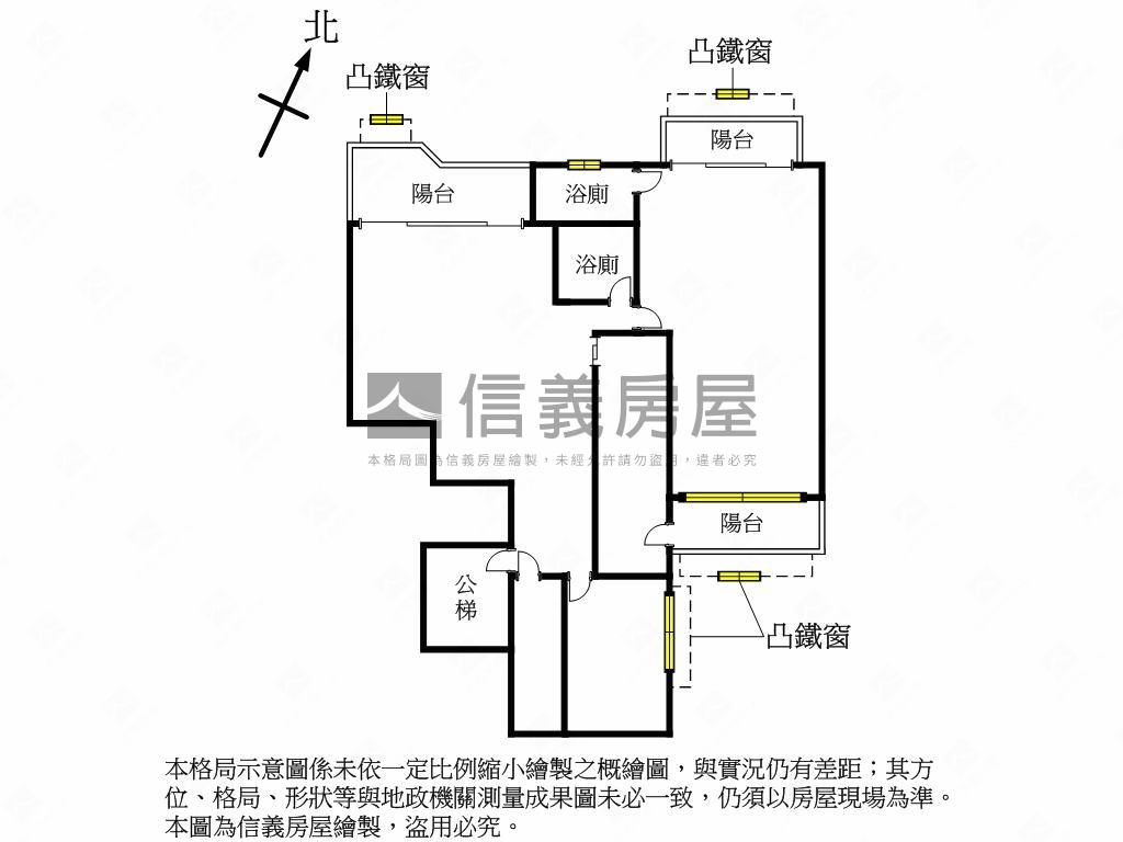 佳園路優質電梯三樓房屋室內格局與周邊環境