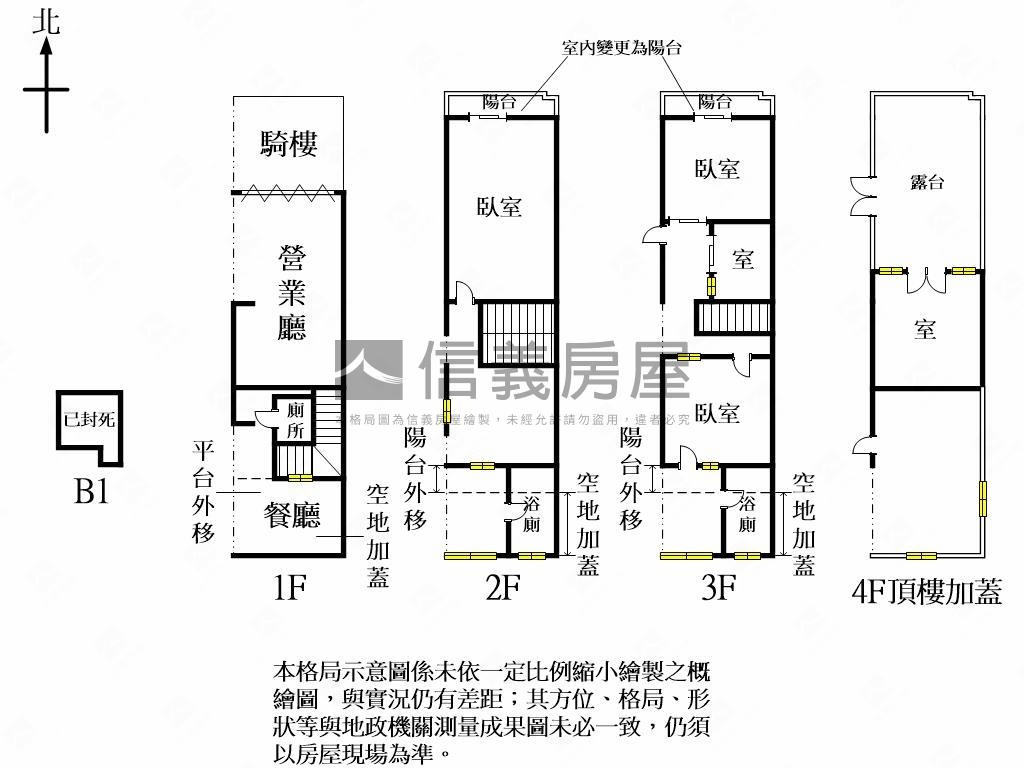 南屯透天惠德街Ａ房屋室內格局與周邊環境