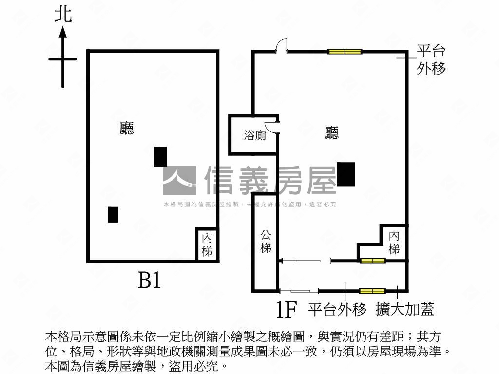 莒光寧靜公寓一樓房屋室內格局與周邊環境