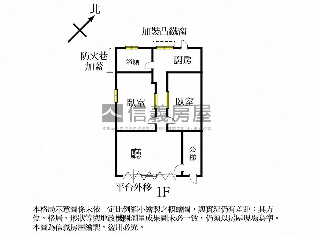 重陽路青春一樓房屋室內格局與周邊環境