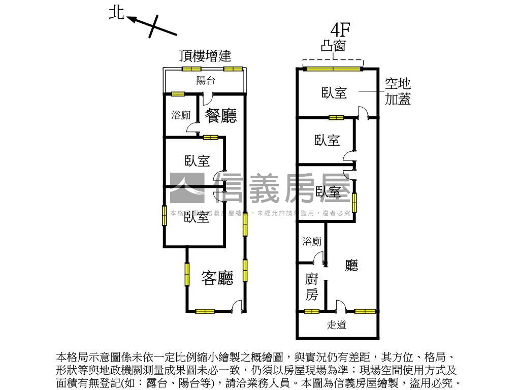 免爬樓梯仁愛街公寓頂加房屋室內格局與周邊環境