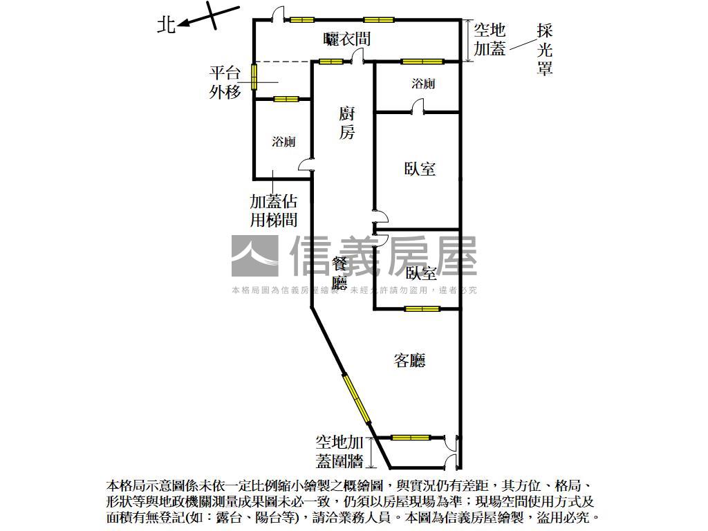 竹北文化街｜寬敞溫馨兩房房屋室內格局與周邊環境