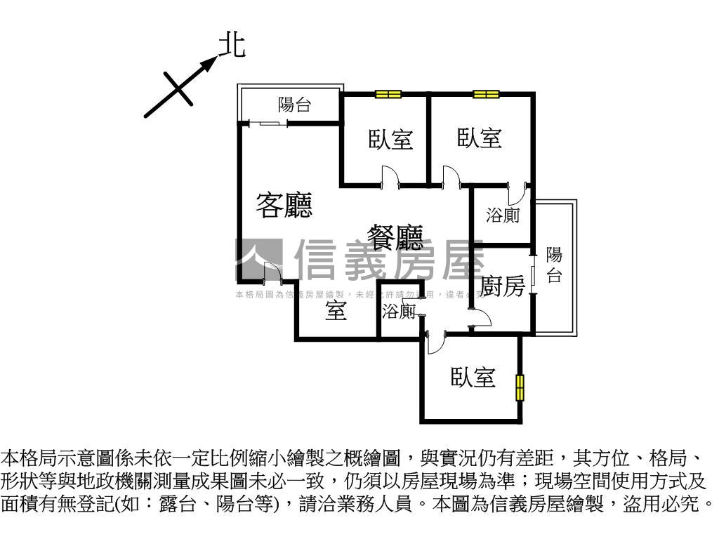 摩登歐洲首購三房房屋室內格局與周邊環境