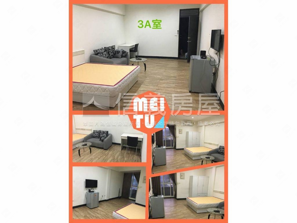 逢甲優質滿租透套房屋室內格局與周邊環境
