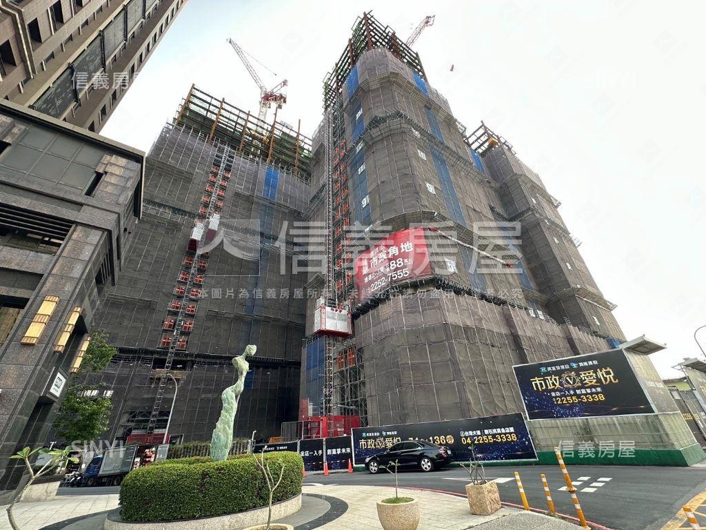 市政愛悅Ｃ０３棟２０樓房屋室內格局與周邊環境