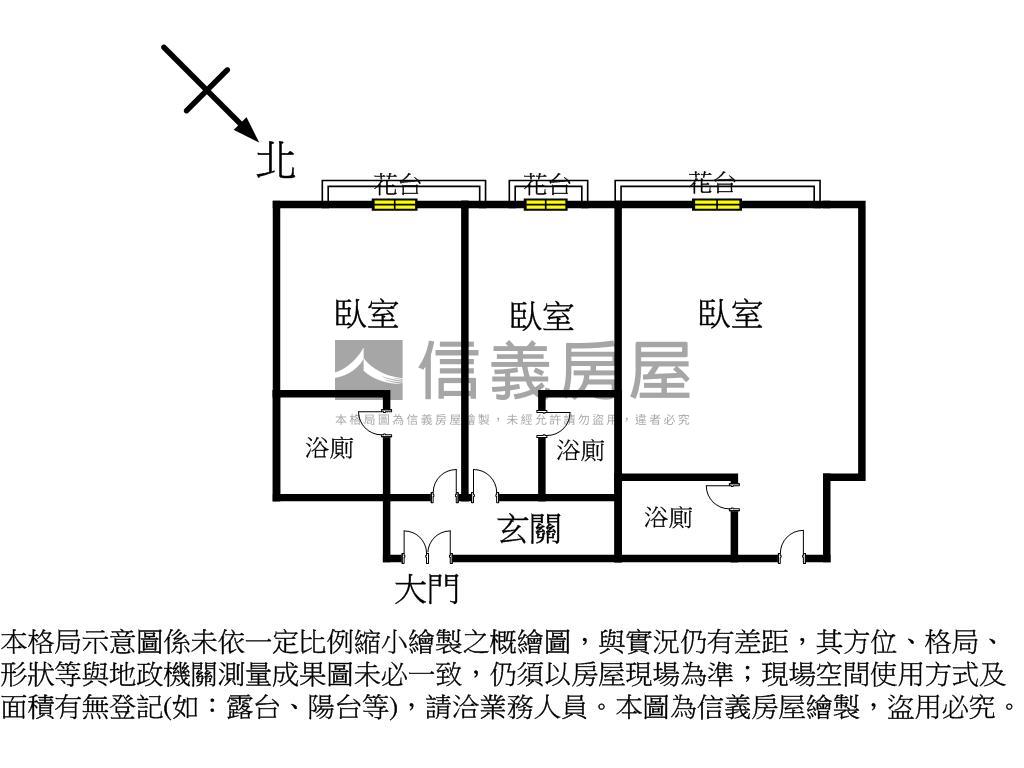 逢甲精華地段收租三大套房屋室內格局與周邊環境