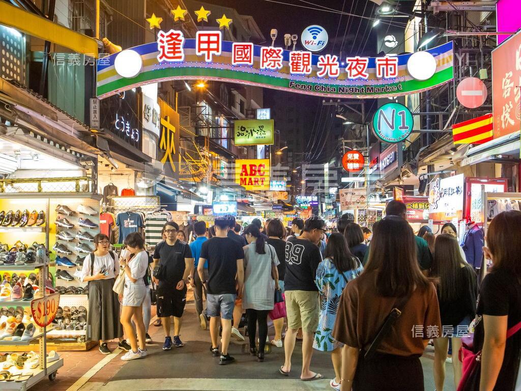 逢甲精華地段收租三大套房屋室內格局與周邊環境