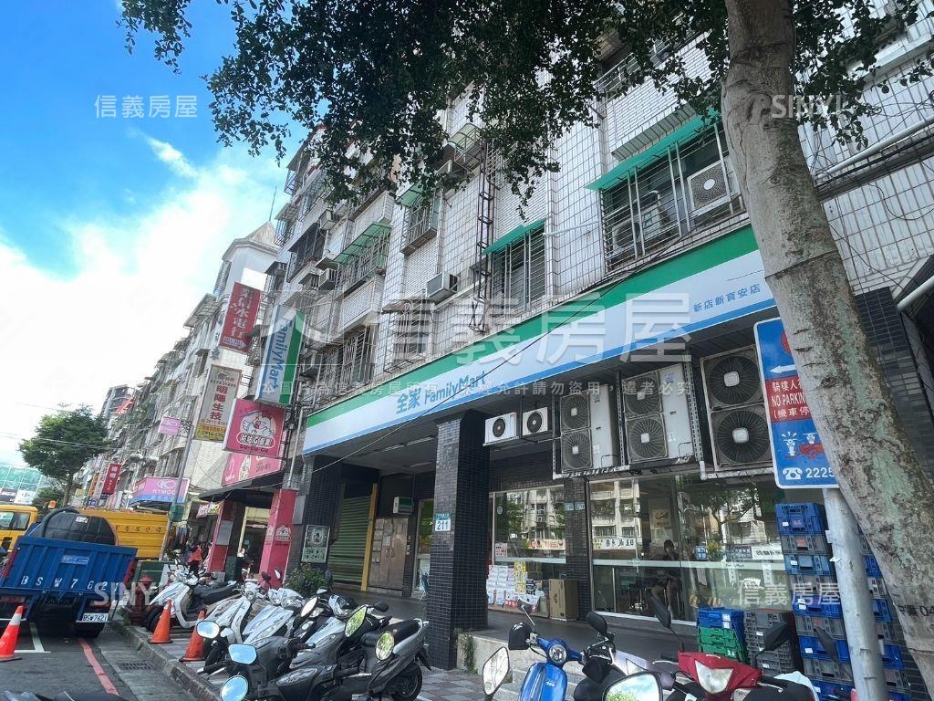 大坪林捷運旁大面寬金店面房屋室內格局與周邊環境