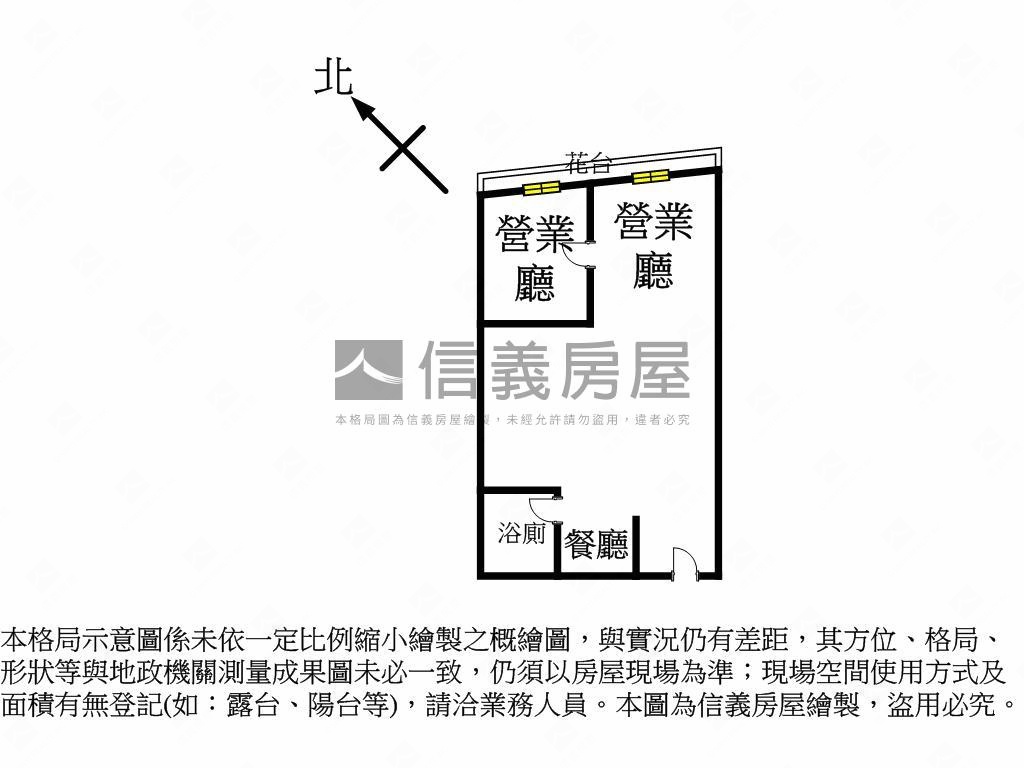 樹梢視野明亮商辦房屋室內格局與周邊環境