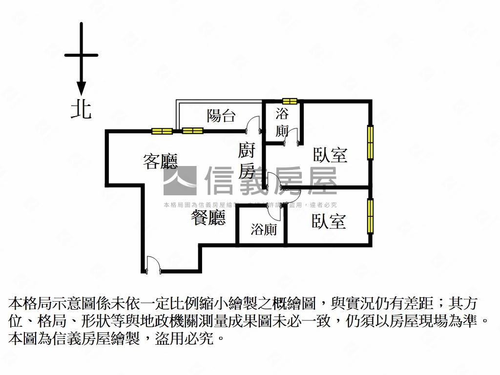 中山直美全新兩房附車位房屋室內格局與周邊環境