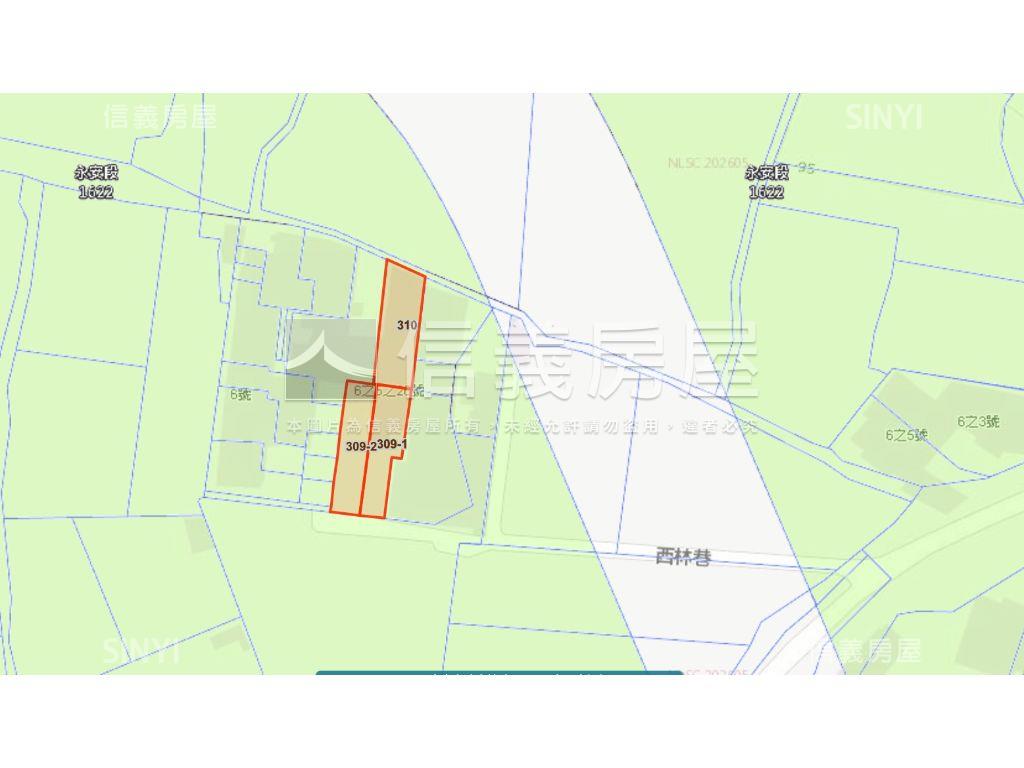 鄰中科漢翔附建照土地房屋室內格局與周邊環境