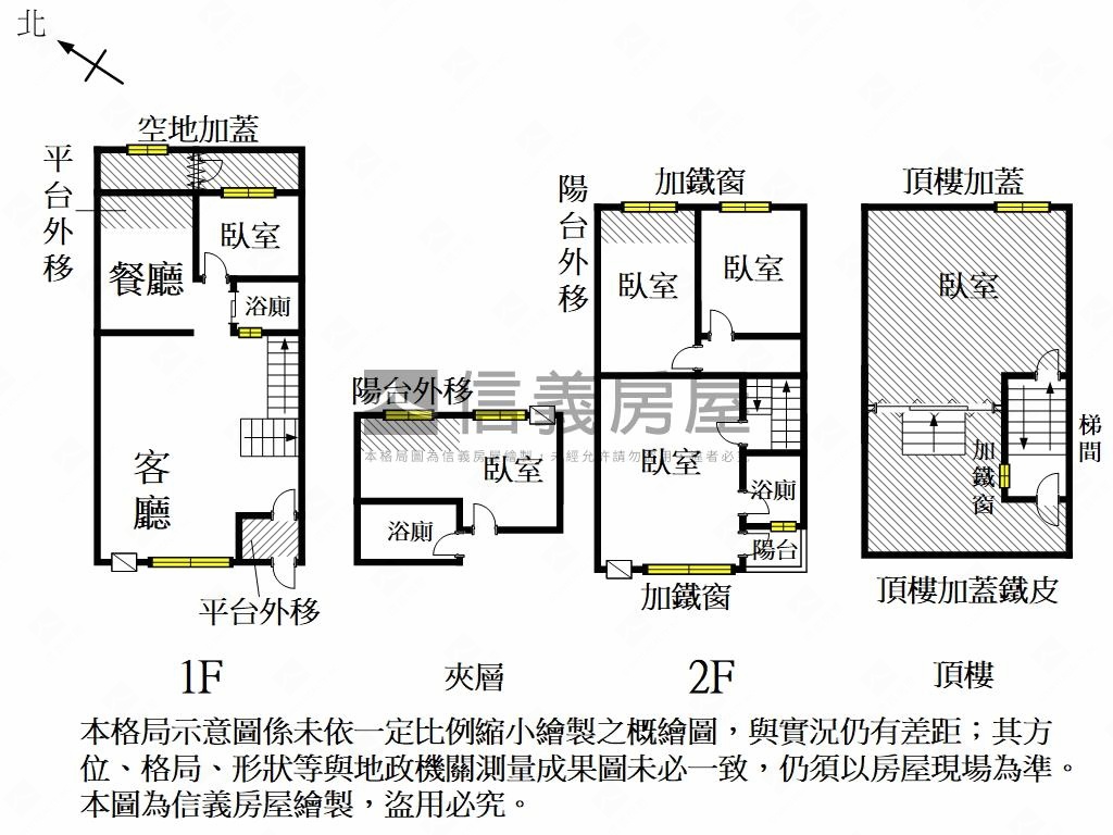 大橋商圈明亮孝親美透天房屋室內格局與周邊環境