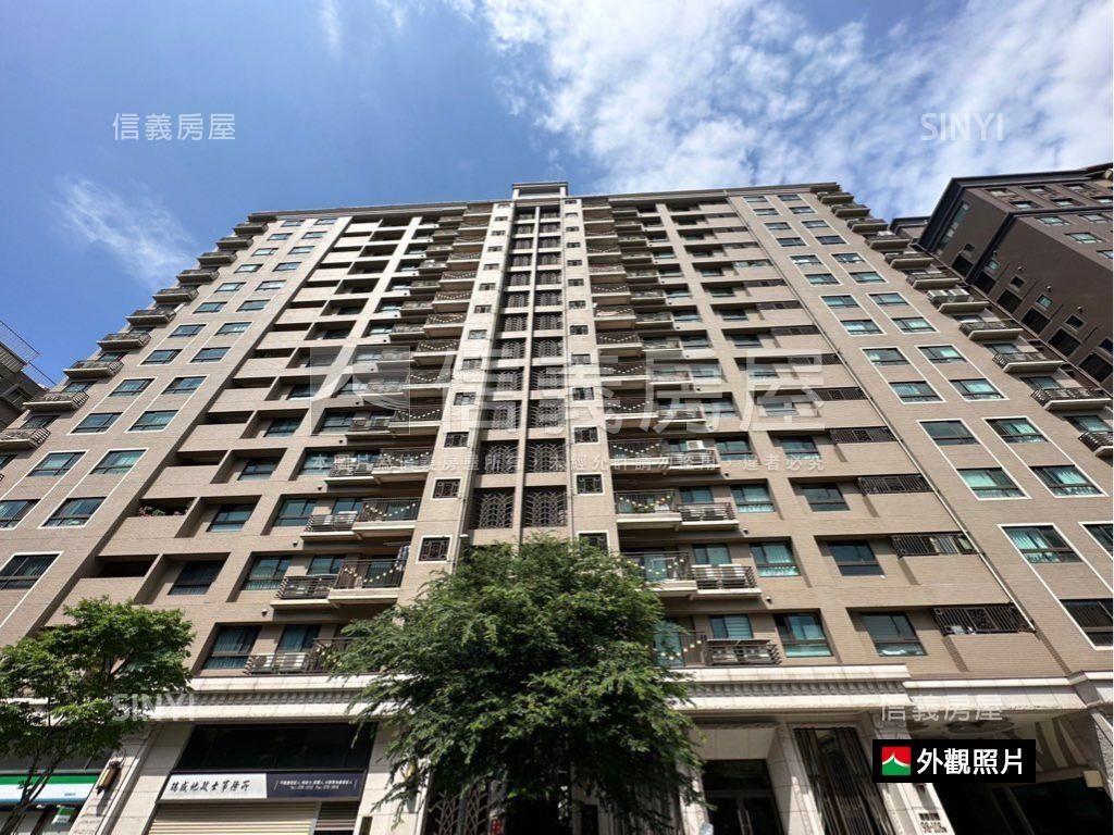 龍安★中路御品面中庭三房房屋室內格局與周邊環境