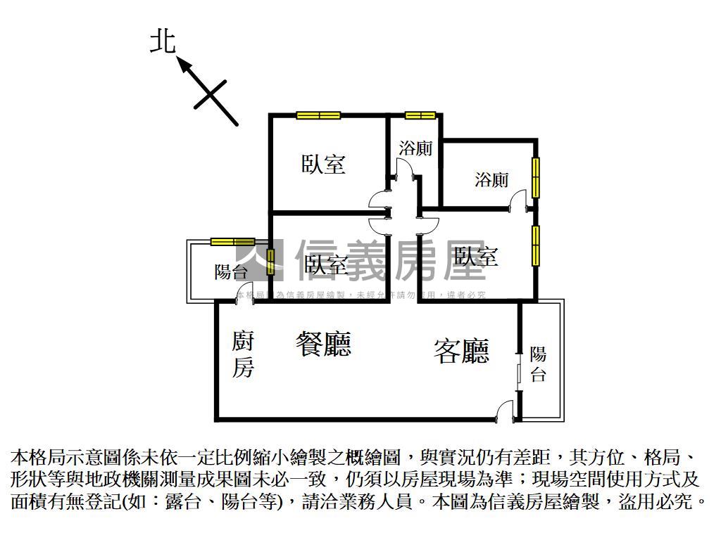 烏日高鐵｜雙陽台三房平車房屋室內格局與周邊環境