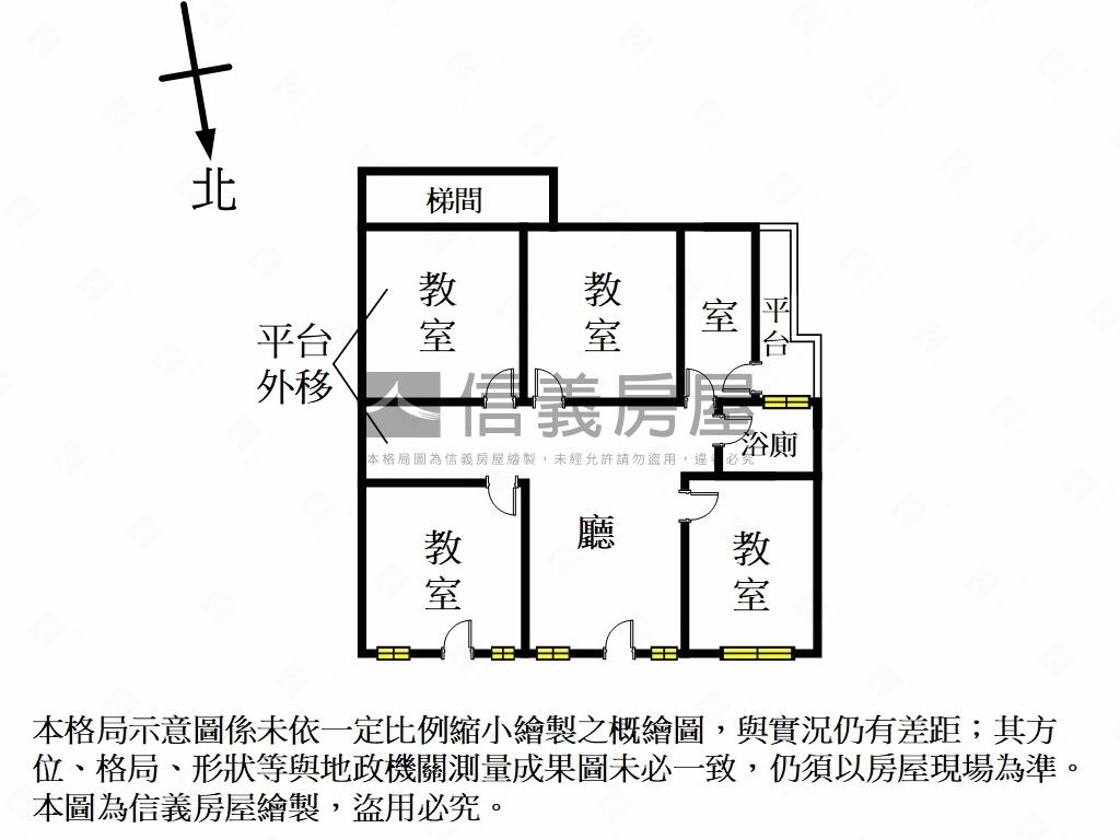 東園街面學校大面寬店辦房屋室內格局與周邊環境