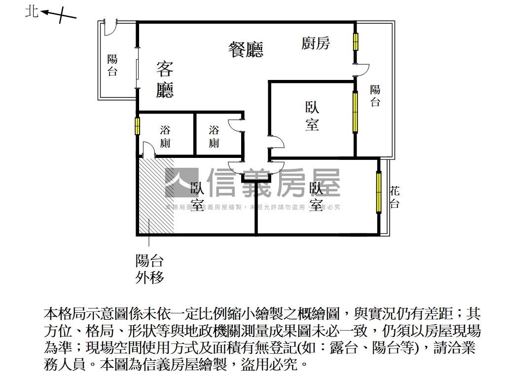 善化裝潢大三房車位房屋室內格局與周邊環境