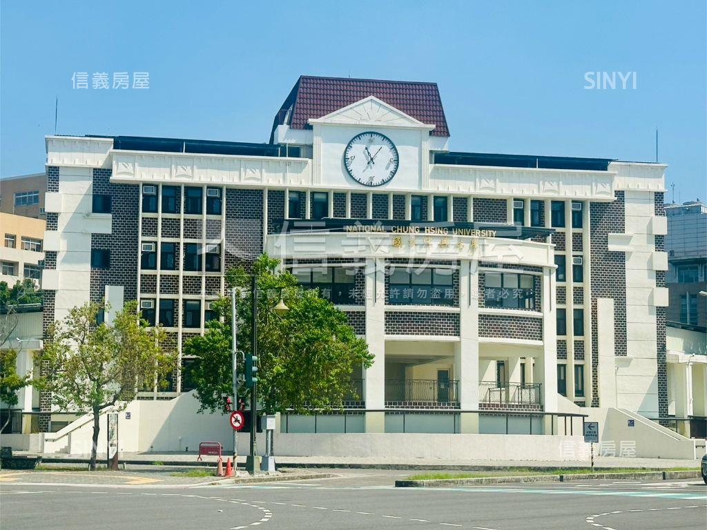 近中興大學、國資圖美三房房屋室內格局與周邊環境