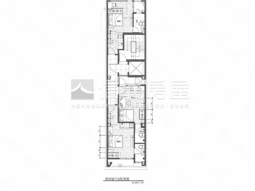 全新投報佳美裝潢二套房Ｂ房屋室內格局與周邊環境