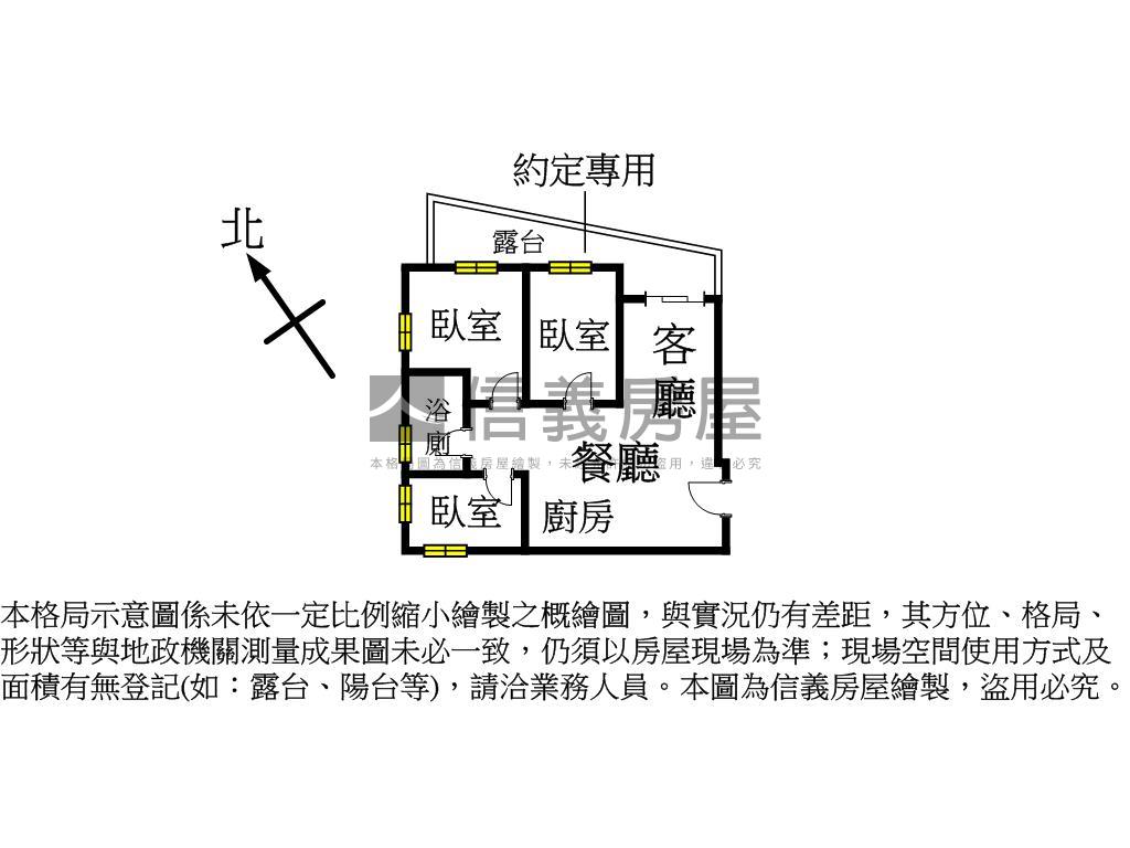 八擴德億小資三房車位房屋室內格局與周邊環境