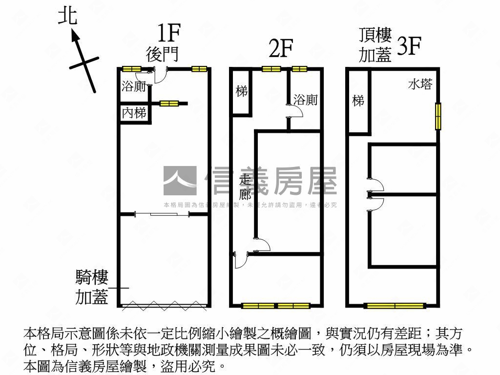 大新板特區稀有透天房屋室內格局與周邊環境