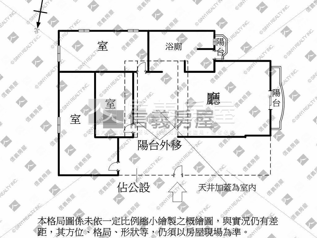 中央公園百坪高樓邊間商辦房屋室內格局與周邊環境