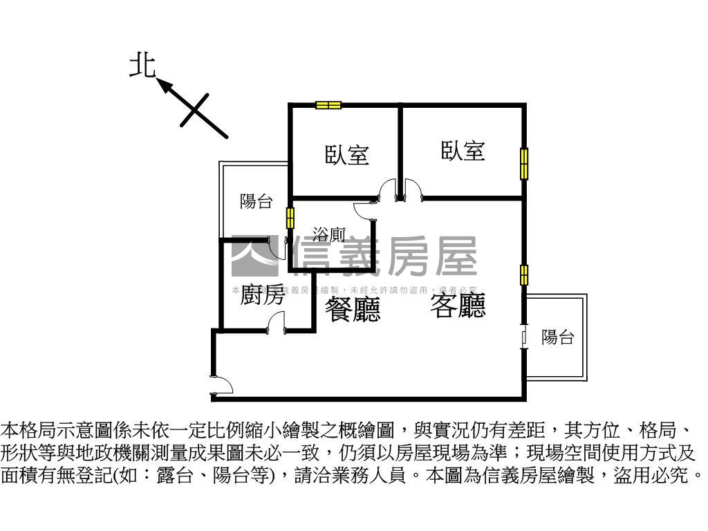 洲際Ｗ高樓層大２房平車房屋室內格局與周邊環境