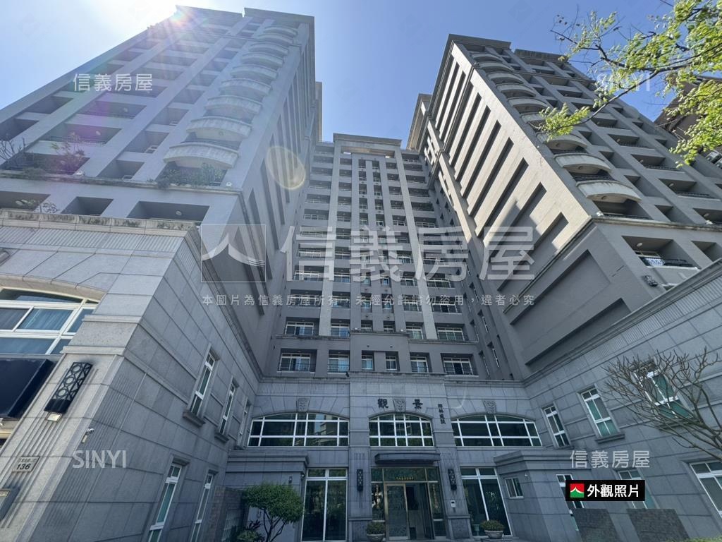 近康乃薾椰林觀景露臺四房房屋室內格局與周邊環境