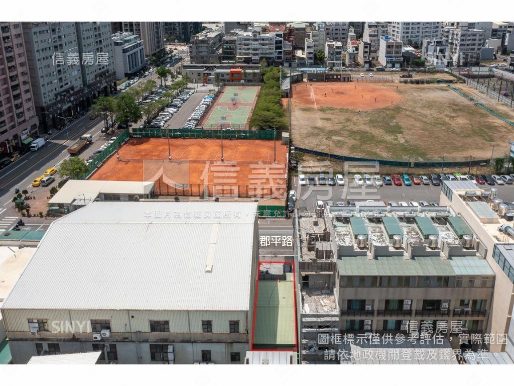 郡平路面寬約６米土地房屋室內格局與周邊環境