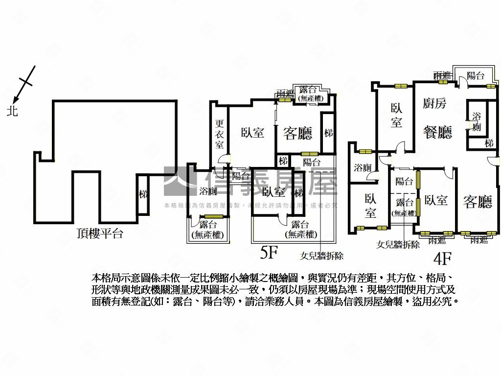 陽明帝景極美樓中樓房屋室內格局與周邊環境