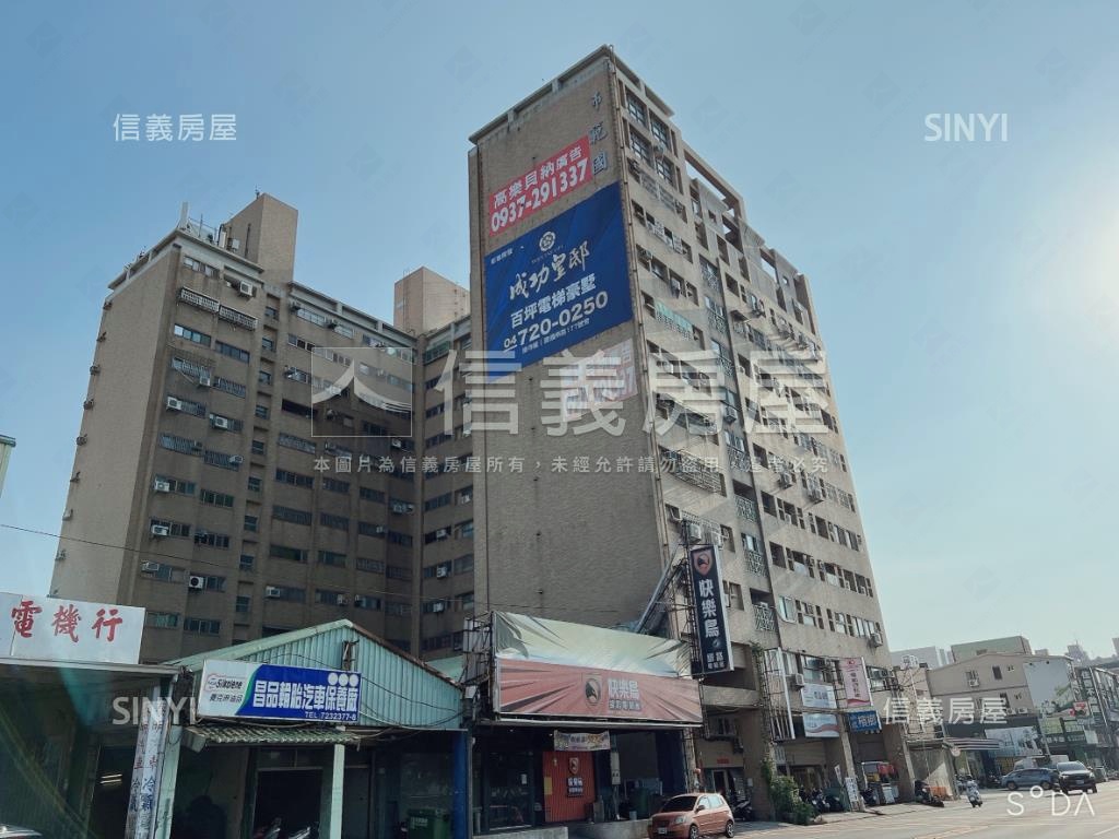 ３房有電梯！正中山路大樓房屋室內格局與周邊環境
