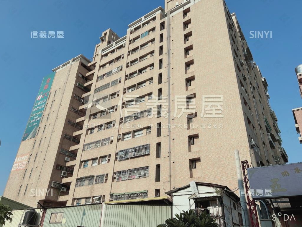 ３房有電梯！正中山路大樓房屋室內格局與周邊環境