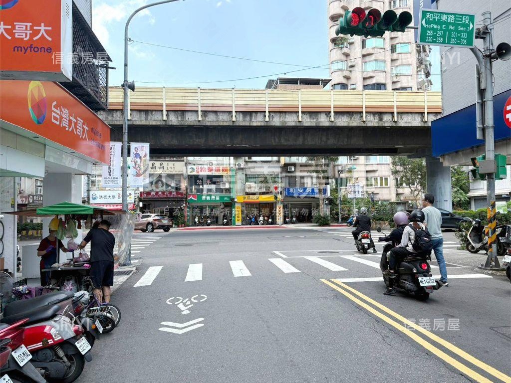 和平東路人潮顯著金店面房屋室內格局與周邊環境
