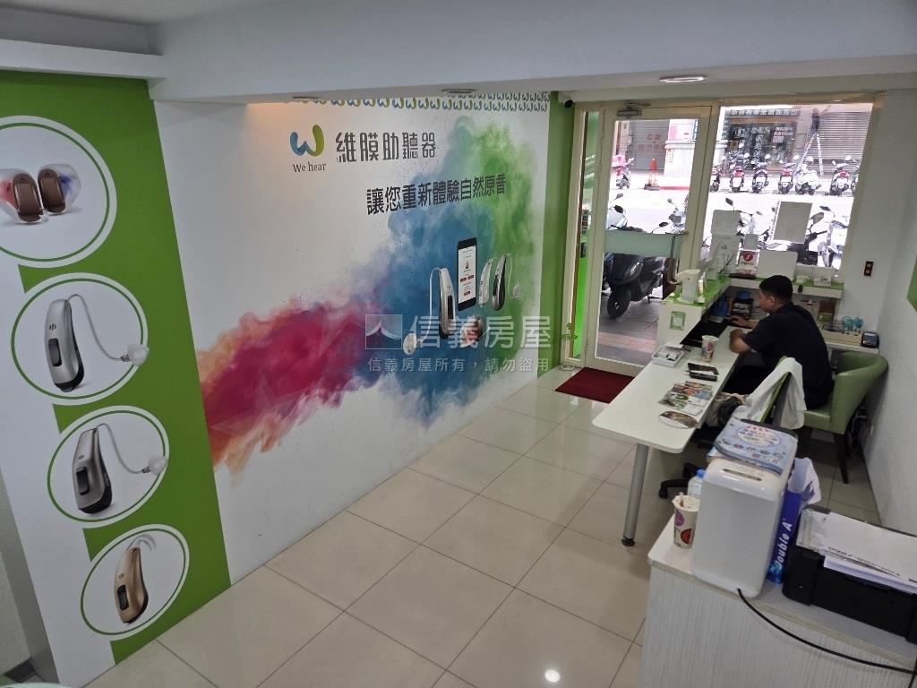 民族路潛力股收租中金店面房屋室內格局與周邊環境