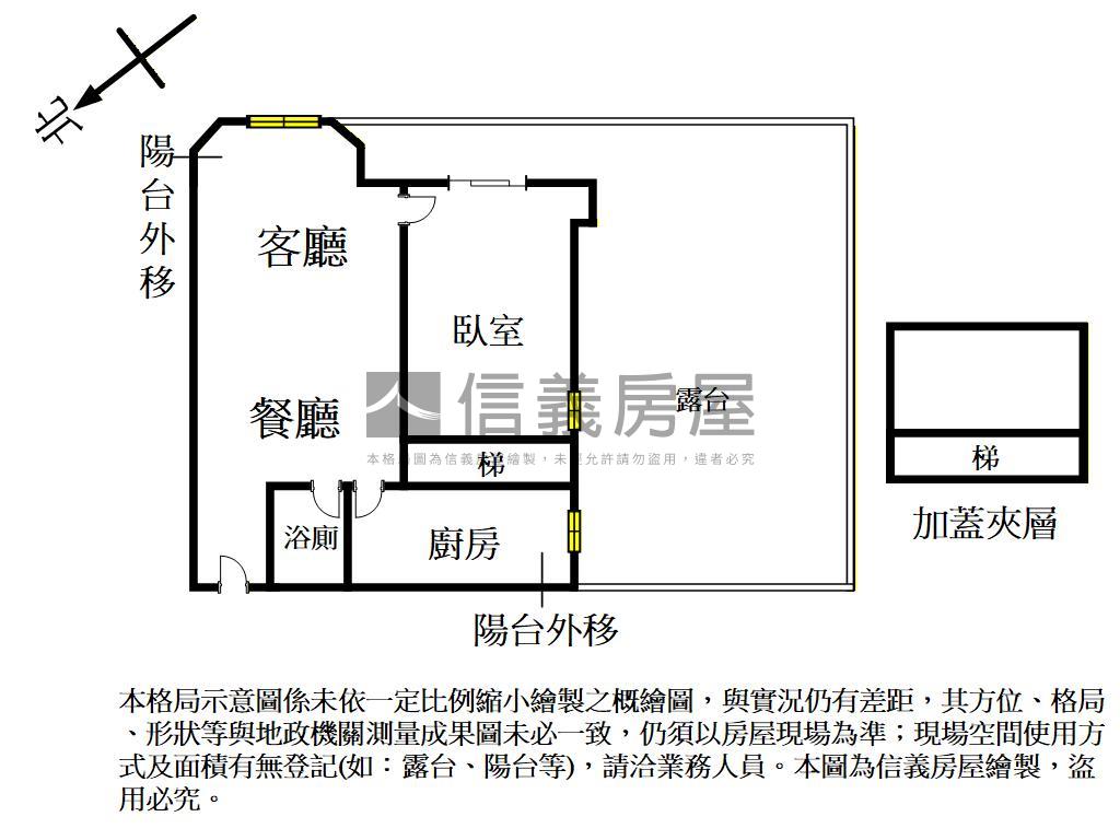 爵仕堡美裝露臺戶房屋室內格局與周邊環境